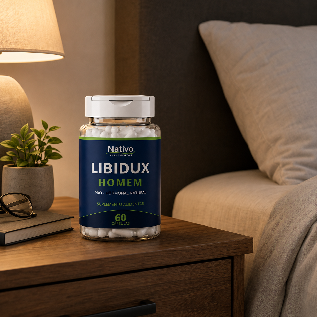 Libidux Homem 60 Cápsulas Original Anuncio For Men