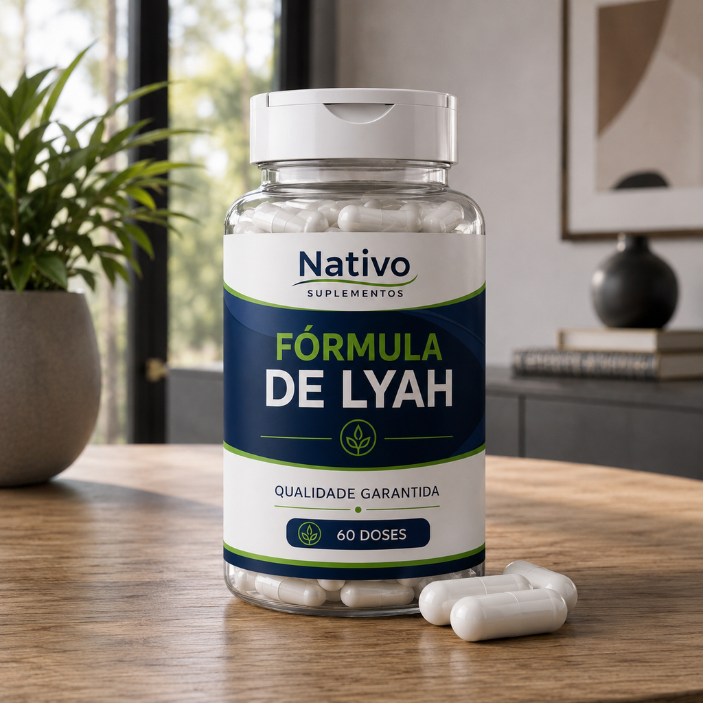 Fórmula De Lyah 60 Cápsulas Vida Natural Sabor Sem sabor