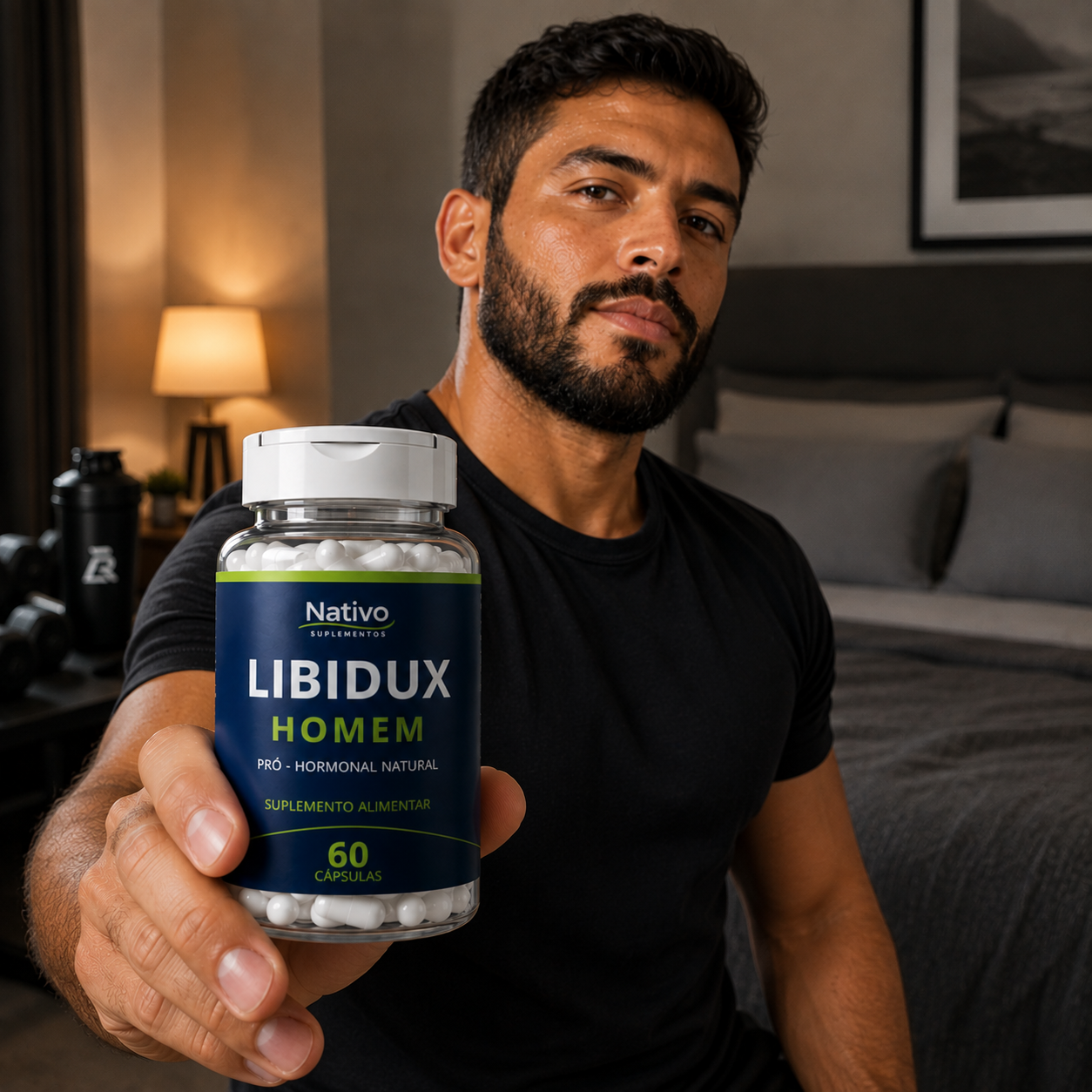 Libidux Homem 60 Cápsulas Original Anuncio For Men