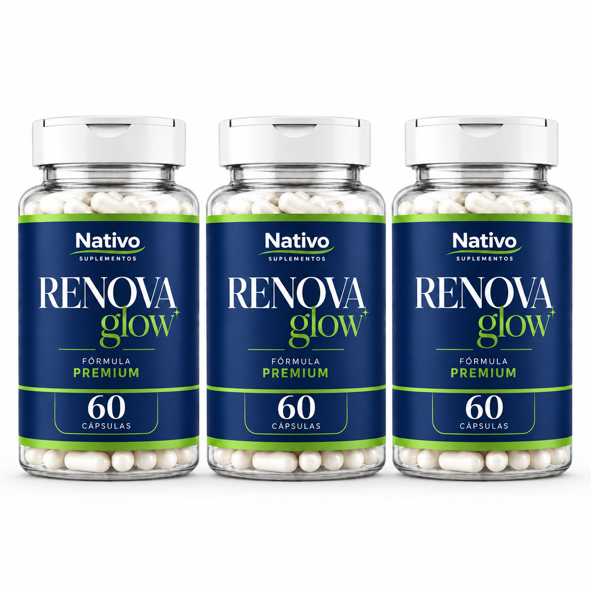COMBO Renova Glow 3 Pote